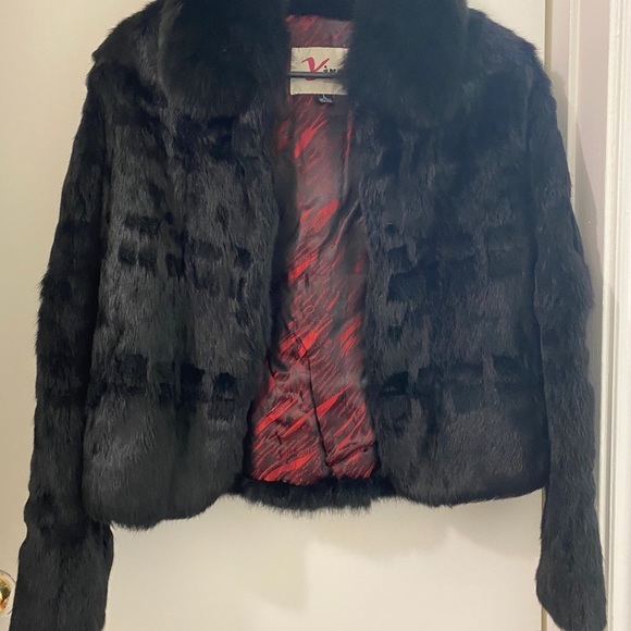 Genuine Fur Short Coat - Picture 1 of 7